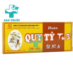 Hoàn quy tỳ TW3 - Giúp bổ máu, tăng cường sức khỏe hiệu quả