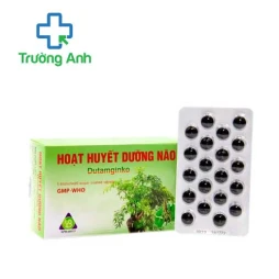 Hoạt huyết dưỡng não Dutamginko Ypharco - Giúp bổ não hiệu quả
