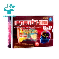 Hoạt huyết T-Đình G&P - Giúp tăng cường tuần hoàn máu não