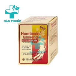 Homtamin Ginseng - Bổ sung vitamin và khoáng chất của Hàn Quốc