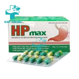 HP max - Thực phẩm chức năng giúp hỗ trợ điều trị viêm loét dạ dày, tá tràng hiệu quả