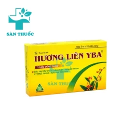 Hương liên YBA (viên nang) - Hỗ trợ điều trị các bệnh đường ruột