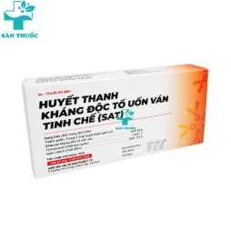 Huyết thanh kháng độc tố uốn ván tinh chế (SAT) - Phòng uống ván