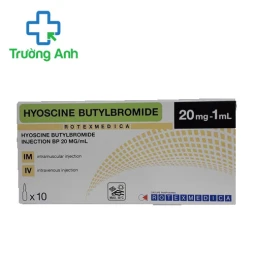 Hyoscine Butylbromide Injection BP 20mg/1ml-  Thuốc chống co thắt