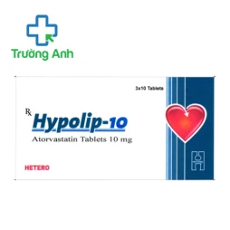 Hypolip-10 - Thuốc điều trị tăng cholesterol trong máu