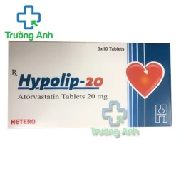 Hypolip-20 - Thuốc giảm cholesterol trong máu hiệu quả