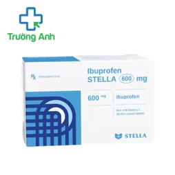 Ibuprofen Stella 600mg - Thuốc giảm đau, hạ sốt hiệu quả