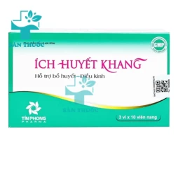 Ích huyết khang - Thực phẩm chức năng giúp hỗ trợ điều hòa kinh nguyệt hiệu quả