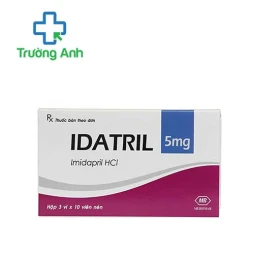 Idatril 5mg Mebiphar - Thuốc điều trị tăng huyết áp