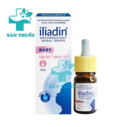 Iliadin Baby Delpharm - Hỗ trợ điều trị viêm mũi, nghẹt mũi ở trẻ
