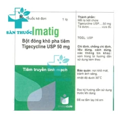 Imatig 50mg Immacule - Thuốc kháng sinh điều trị nhiễm khuẩn của Ấn Độ