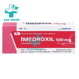 pms-Imedroxil 500 mg-Thuốc điều trị nhiễm khuẩn của Imexpharm