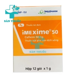 Imexime 50 - Thuốc chống nhiễm khuẩn hiệu quả của Imexpharm