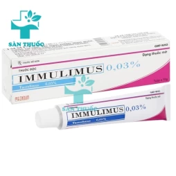 Immulimus 0,03% - Thuốc điều trị chàm thể tạng hiệu quả của MEDISUN