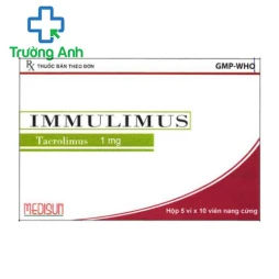 Immulimus viên​ - Thuốc chống đào thải cơ quan ghép của MEDISUN