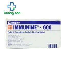 Immunine 600 Baxter AG - Thuốc cầm máu dạng tiêm của Áo