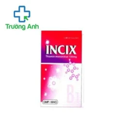 Incix HD Pharma - Điều trị và phòng bệnh thiếu vitamin B1