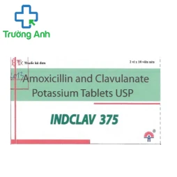 INDCLAV 625 - Thuốc điều trị nhiễm khuẩn của Ấn Độ