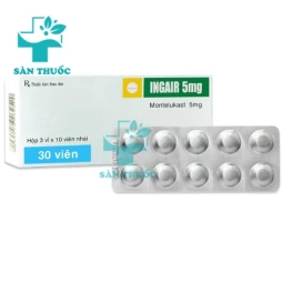 Ingair 5mg TV.Pharm - Thuốc điều trị hen phế quản, viêm mũi dị ứng
