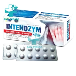 Intendzym Tradiphar - Hỗ trợ giảm phù nề, sưng tấy do chấn thương, viêm