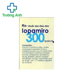 Iopamiro 300mg/ml (chai 100ml) Patheon - Thuốc cản quan X quang