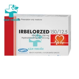 Irbelorzed 150/12,5- Thuốc điều trị tăng huyết áp hiệu quả
