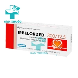 Irbelorzed 300/12.5 - Thuốc điều trị tăng huyết áp của Savipharm