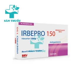 Irbepro 150 - Thuốc điều trị tăng huyết áp hiệu quả của BV Pharma