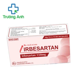 Irbesartan 150mg Khapharco - Thuốc trị tăng huyết áp dạng uống 