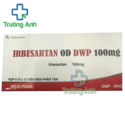 Irbesartan OD DWP 100mg Wealphar - Thuốc trị tăng huyết áp