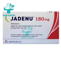 Jadenu 180mg Novartis - Thuốc điều trị quá tải sắt của Thụy Sĩ 