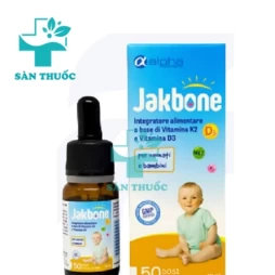 Jakbone 10ml Erbex - Hỗ trợ bổ sung vitamin D3 và K2 hiệu quả