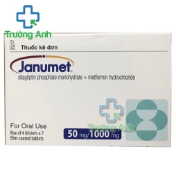 Janumet 50mg/1000mg MSD - Thuốc điều trị đái tháo đường tuyp 2