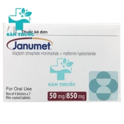 Janumet 50mg/850mg - Thuốc điều trị đái tháo đường hiệu quả