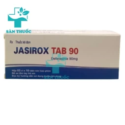 Jasirox Tab 90 Hamedi - Thuốc điều trị tình trạng quá tải sắt