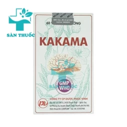 Kakama Tab - Thực chức năng hỗ trợ điều trị thiểu năng tuần hoàn não hiệu quả