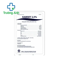 Kamsky 2,5% - Dung dịch thẩm phân phúc mạc cho người suy thận