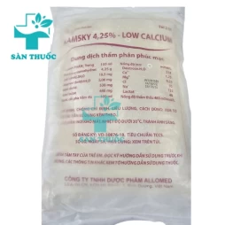Kamsky 4,25%-low calcium - Dung dịch thẩm phân phúc mạc hiệu quả