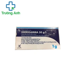 Kedrigamma 1g Kedrion (lọ 20ml) - Thuốc giúp tăng cường hệ miễn dịch