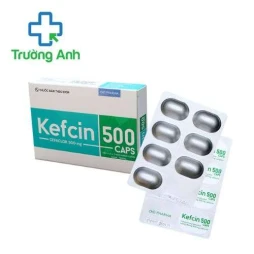 KEFCIN 500 CAPS DHG Pharma - Điều trị các bệnh nhiễm khuẩn