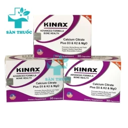 Kinax - Giúp bổ sung canxi và vitamin hiệu quả của Mỹ