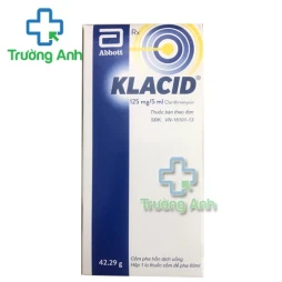 Klacid 125mg/5ml - Thuốc điều trị nhiễm trùng hiệu quả của Ý