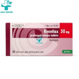 Kventiax 50mg - Quetiapin 50mg KRKA