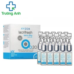Avizor Lacrifresh Ocu-dry Unidose 0.20% - Thuốc nhỏ trị khô mắt