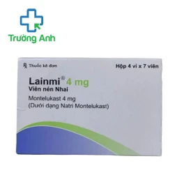 Lainmi 4mg Lesvi - Thuốc điều trị bệnh hen suyễn hiệu quả