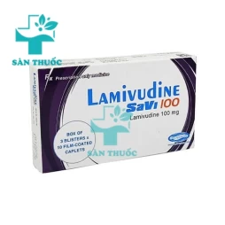 Lamivudine Savi 100 - Thuốc điều trị viêm gan siêu vi B hiệu quả