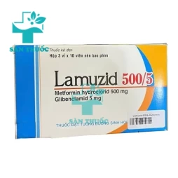 Lamuzid 500/5 SaviPharm - Thuốc điều trị bệnh đái tháo đường