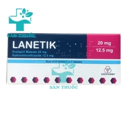 Lanetik 20mg/12,5mg Special - Thuốc trị tăng huyết áp của Ý