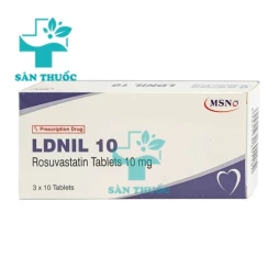 Ldnil 10mg - Thuốc điều trị tăng Cholesterol trong máu hiệu quả