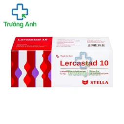 Lercastad 10 Stella - Thuốc điều trị tăng huyết áp nguyên phát